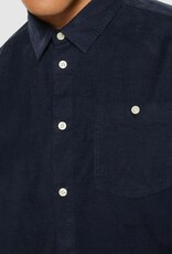KnowledgeCotton Apparel KnowledgeCotton, Corduroy Shirt, total eclipse, M