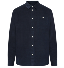 KnowledgeCotton Apparel KnowledgeCotton, Corduroy Shirt, total eclipse, S