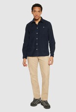 KnowledgeCotton Apparel KnowledgeCotton, Corduroy Shirt, total eclipse, S
