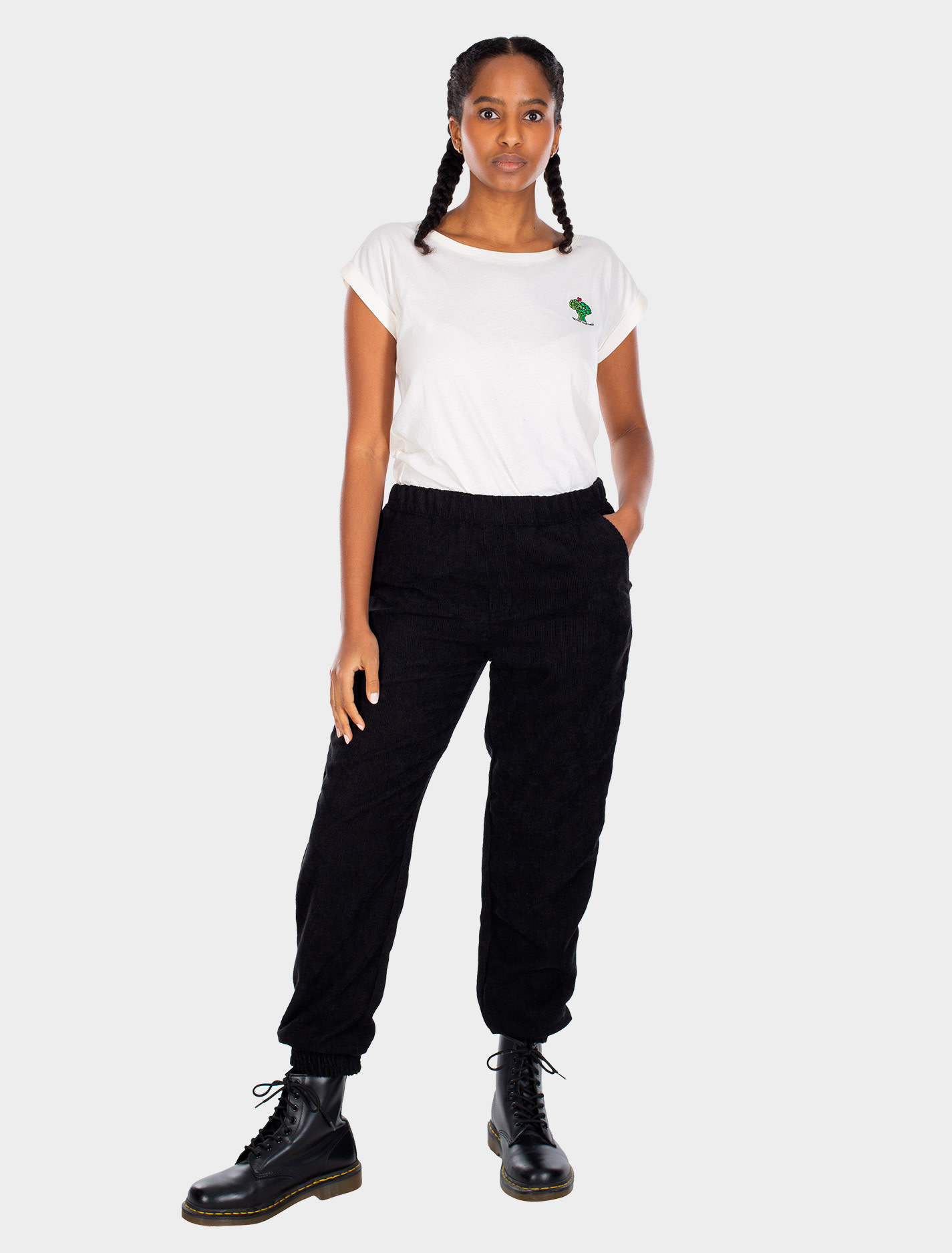 Iriedaily Iriedaily, Civic Cord Pant, black, XS