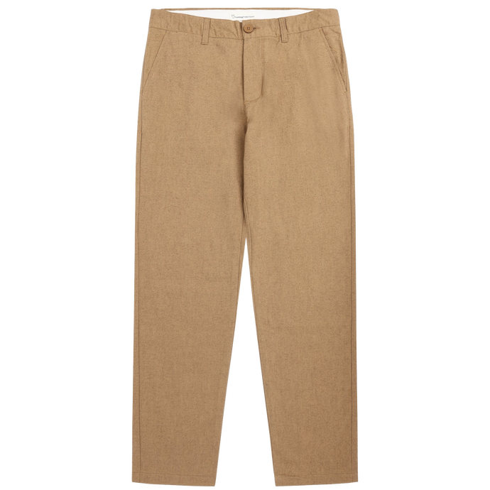 KnowledgeCotton Apparel KnowledgeCotton, Chuck Flannel Chino, apple cinnamon, 32/32