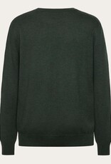 KnowledgeCotton Apparel KnowledgeCotton, Merino Crew Neck, forrest night, XL