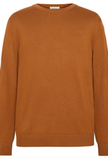 KnowledgeCotton Apparel KnowledgeCotton, Merino Crew Neck, pumpkin spice, XL