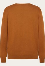 KnowledgeCotton Apparel KnowledgeCotton, Merino Crew Neck, pumpkin spice, M