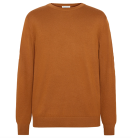 KnowledgeCotton Apparel KnowledgeCotton, Merino Crew Neck, pumpkin spice, S