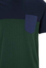 Iriedaily Iriedaily, Block Pocket Tee, bottle green, M