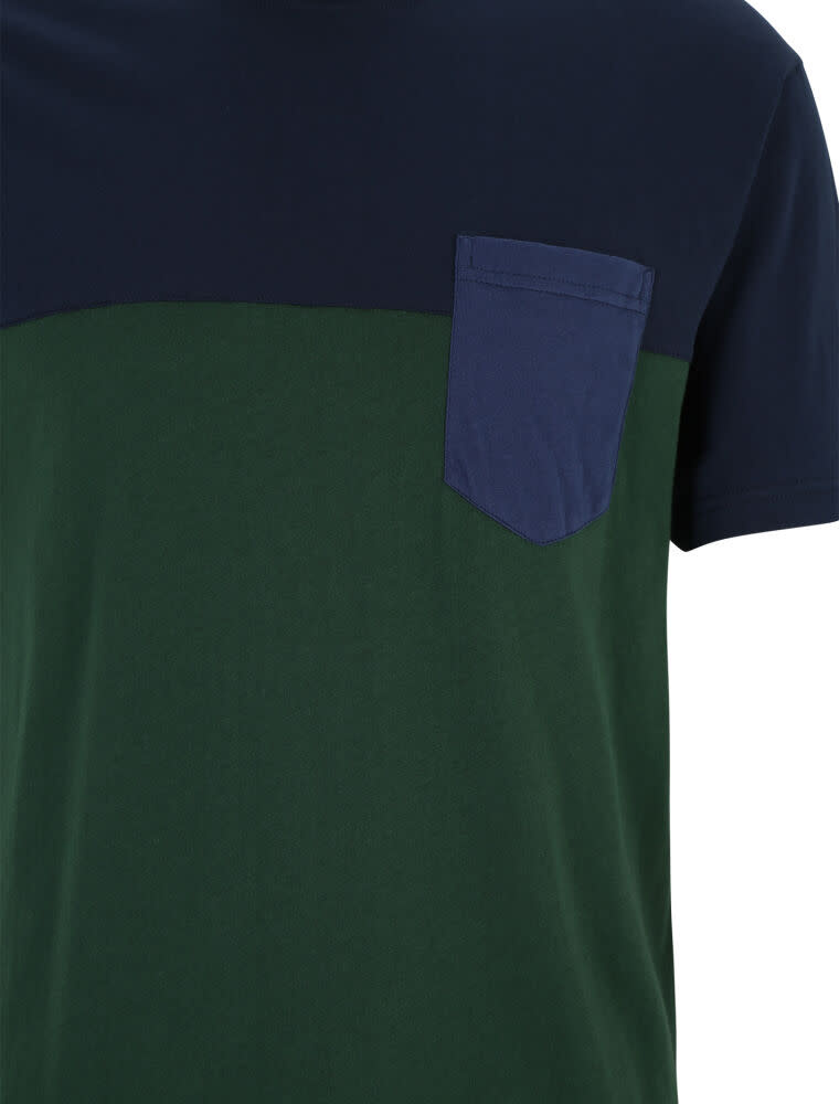 Iriedaily Iriedaily, Block Pocket Tee, bottle green, S
