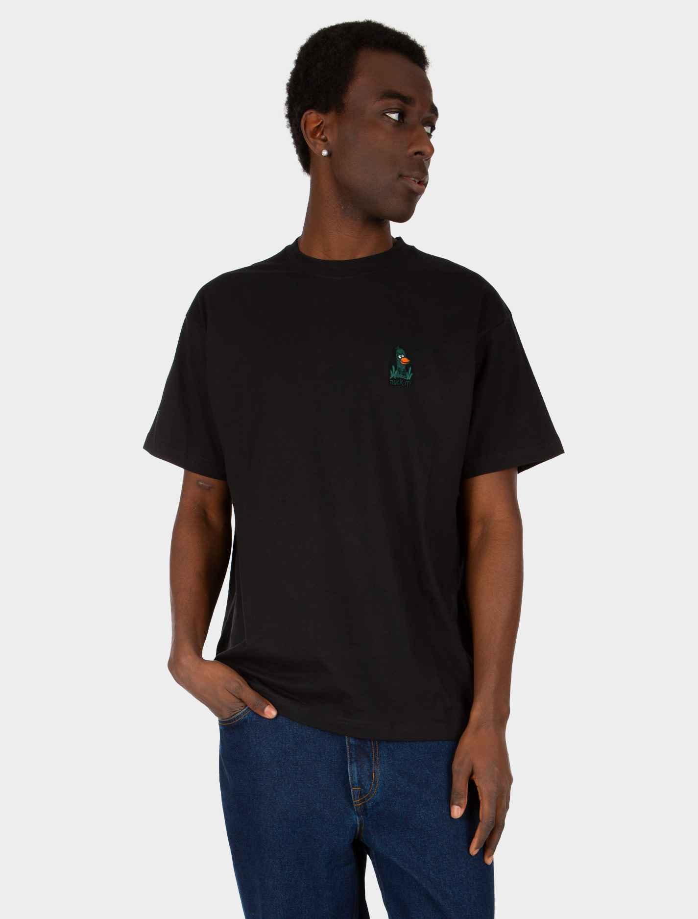 Iriedaily Iriedaily, What The Duck Tee, black, M