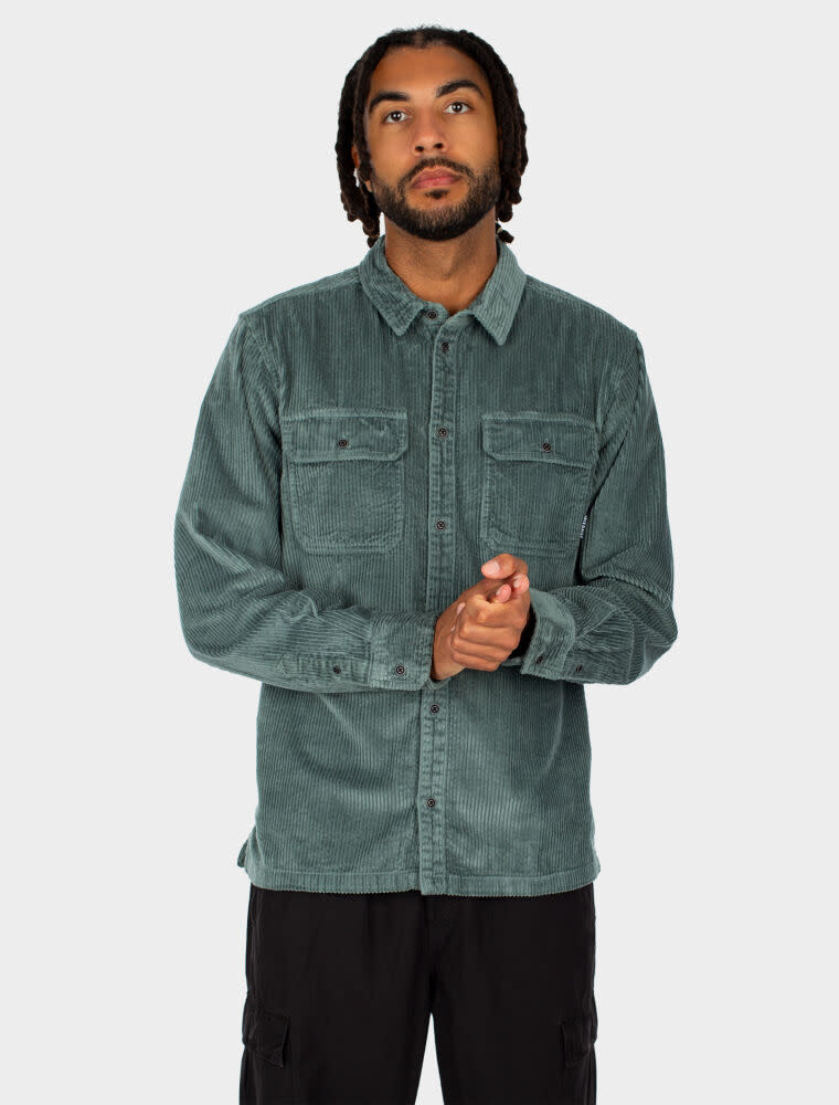 Iriedaily Iriedaily, Bubble Cord Shirt, cool jungle, XL