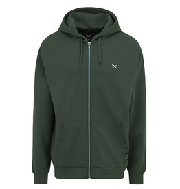 Iriedaily Iriedaily, Mini Flag 2 Zip Hood, bottle green, S