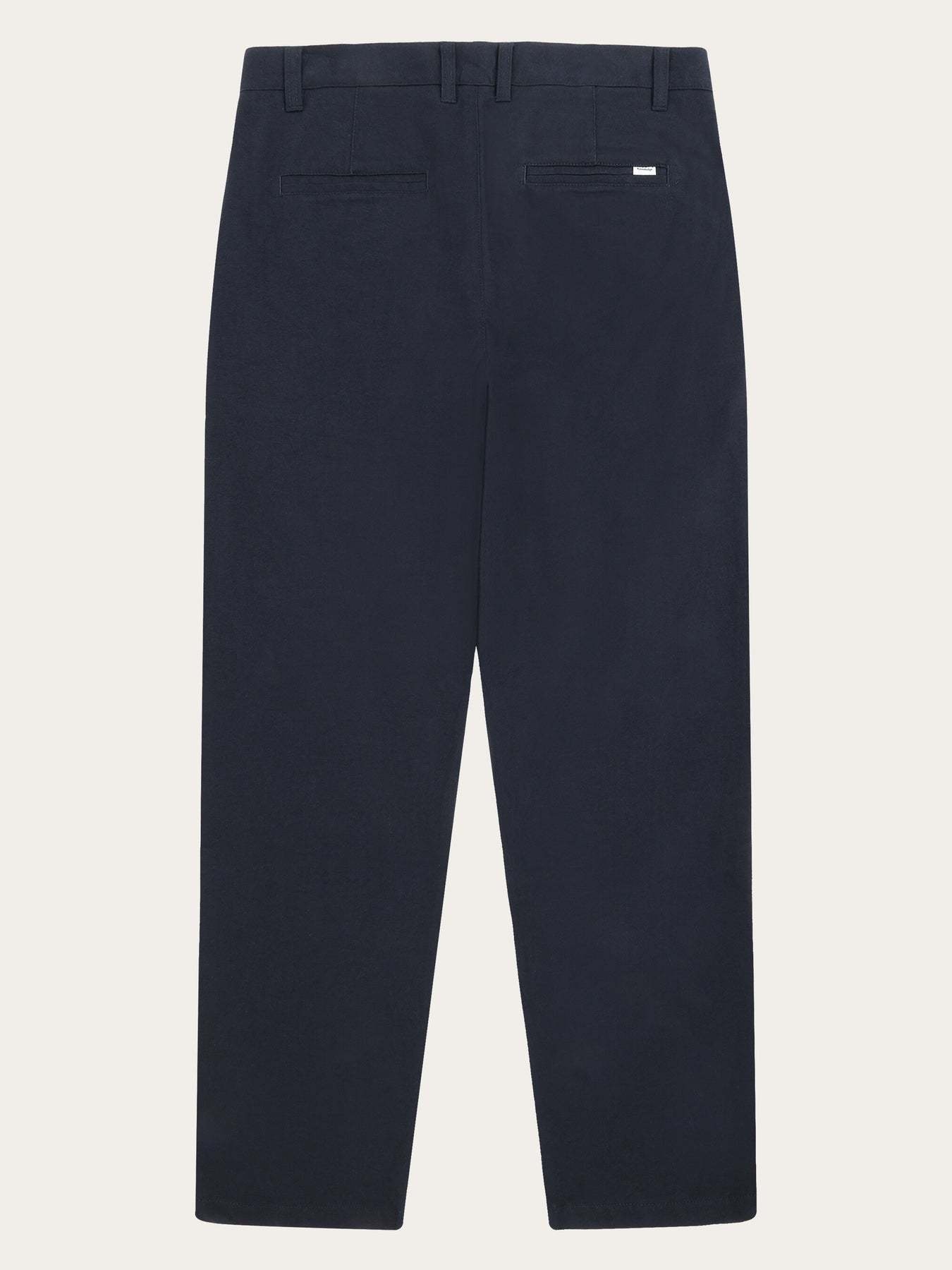 KnowledgeCotton Apparel KnowledgeCotton, Chuck Regular Flannel Chino, night sky, 33/32