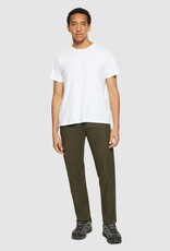 KnowledgeCotton Apparel KnowledgeCotton, Chuck Regular Flannel Chino, dark olive, 32/34