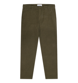 KnowledgeCotton Apparel KnowledgeCotton, Chuck Regular Flannel Chino, dark olive, 31/32