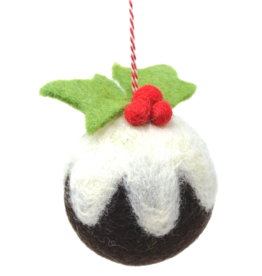 Black Yak Black Yak, Filzhänger, weihnachtskugel mit glasur
