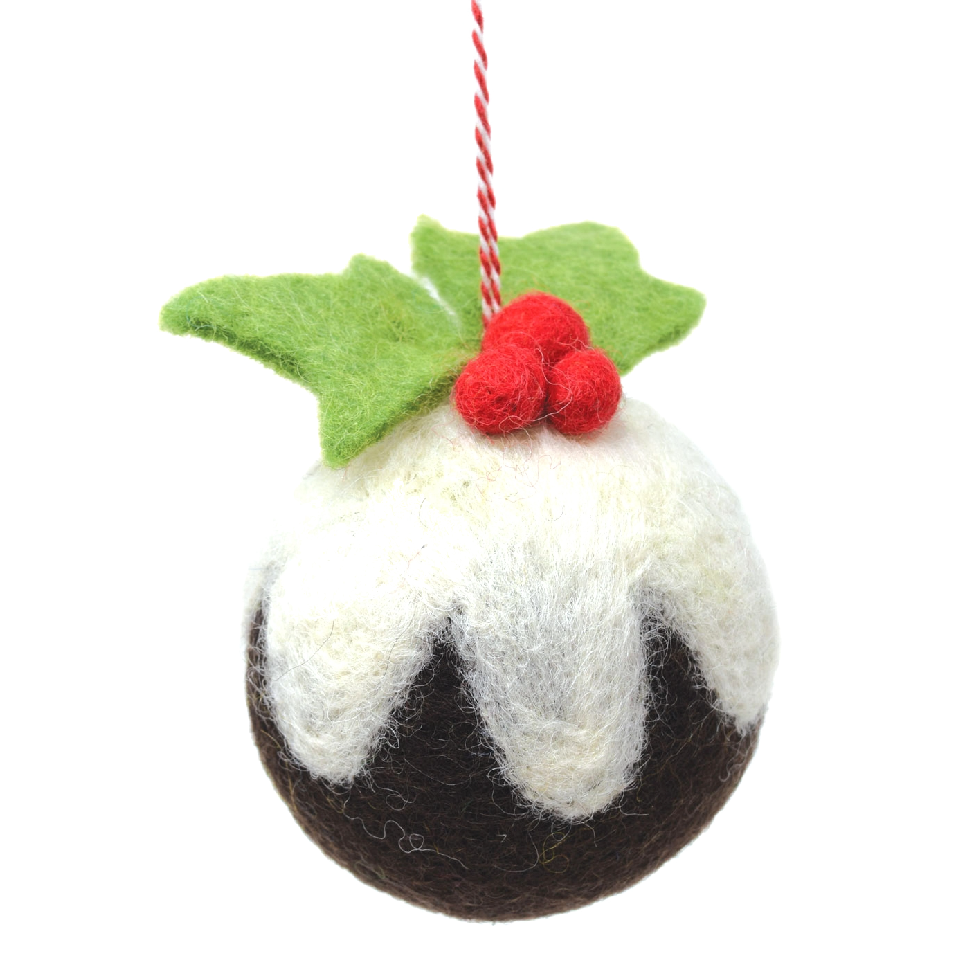 Black Yak Black Yak, Filzhänger, weihnachtskugel mit glasur