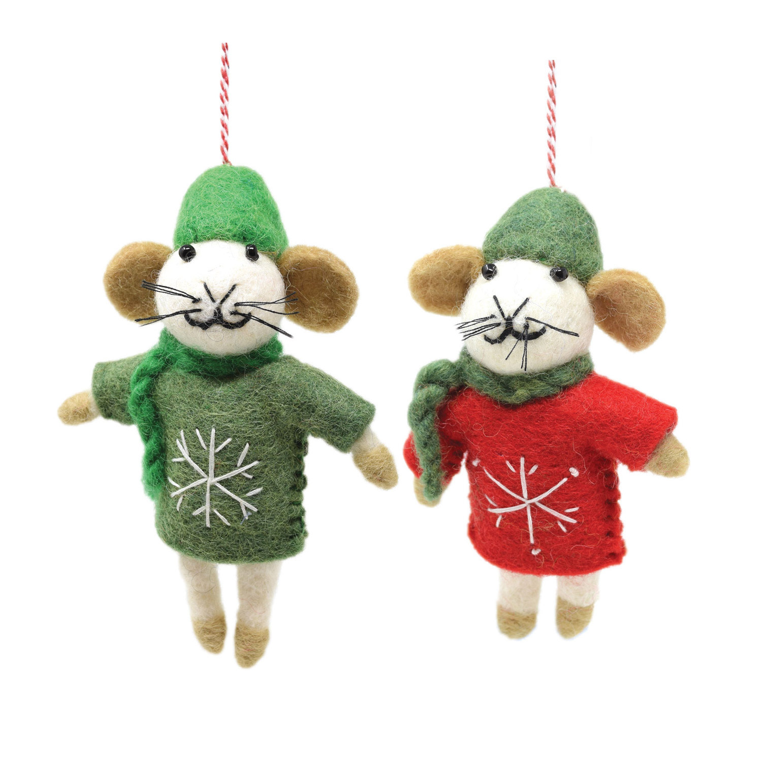 Black Yak Black Yak, Filzhänger, maus mit grünem pulli