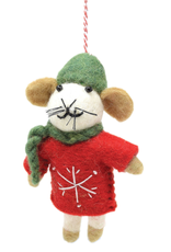 Black Yak Black Yak, Filzhänger, maus mit rotem pulli