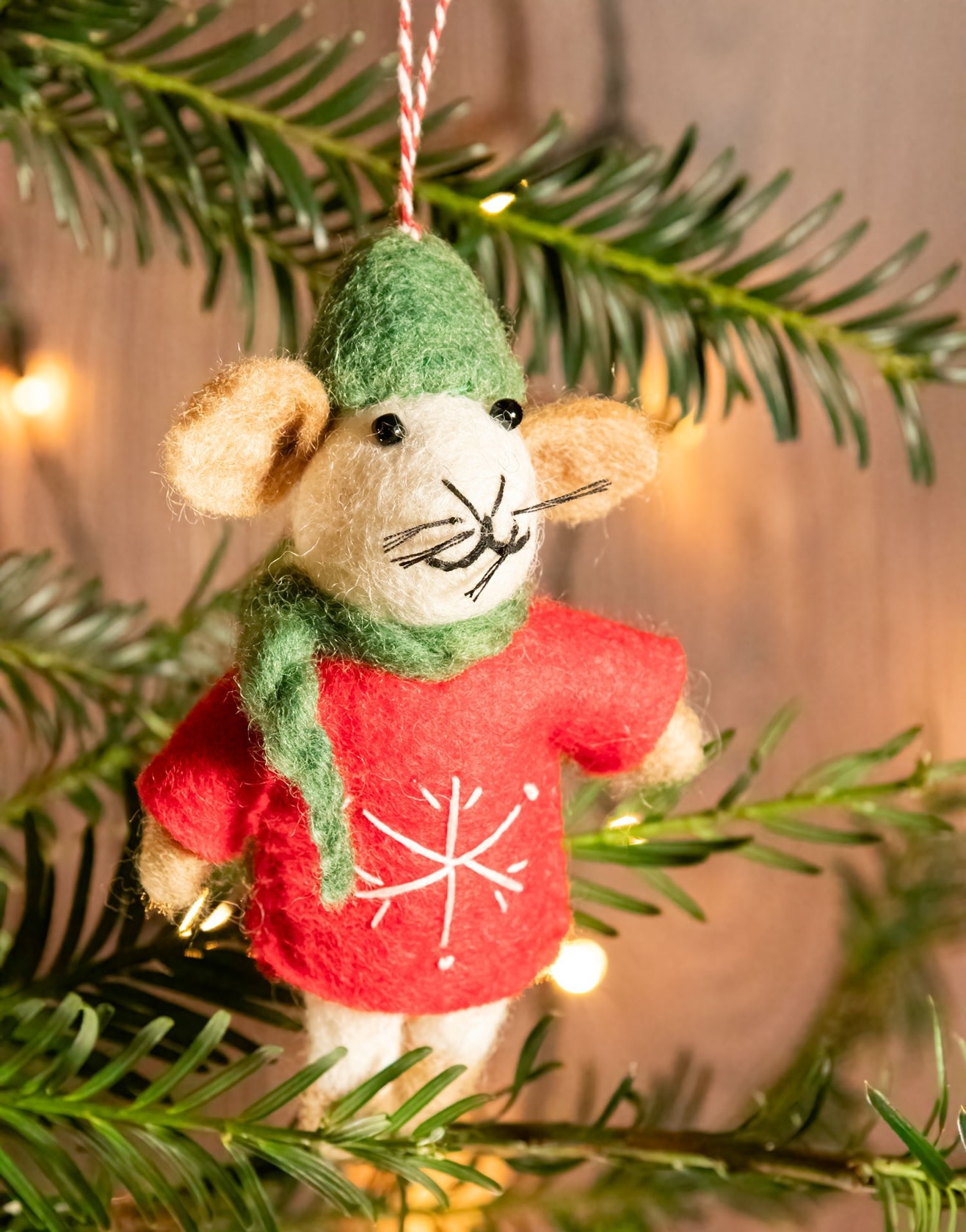 Black Yak Black Yak, Filzhänger, maus mit rotem pulli