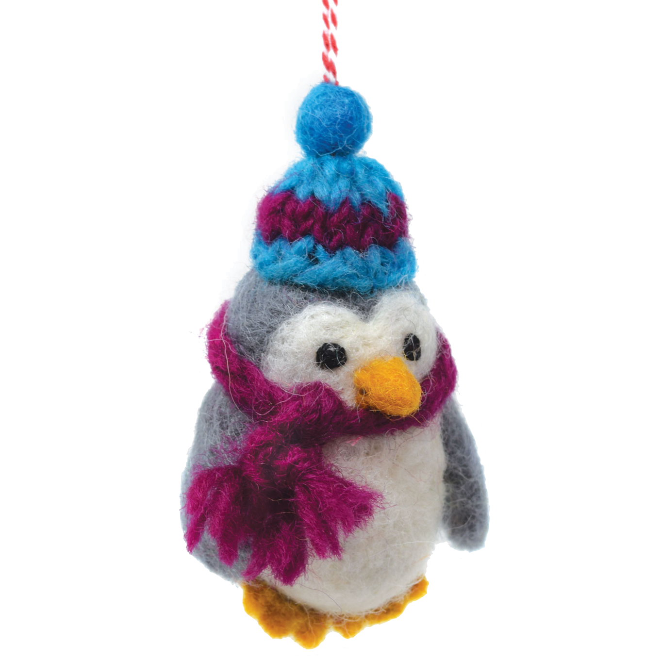 Black Yak Black Yak, Filzhänger, pingu mit schal