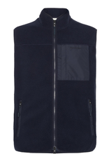 KnowledgeCotton Apparel KnowledgeCotton, Zip Fleece Vest, night sky, M