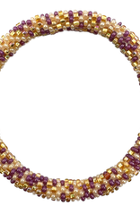 Maison Kizo Maison Kizo, Bracelet Népalais, violet/or multi