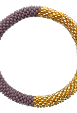 Maison Kizo Maison Kizo, Bracelet Népalais, violet/or