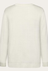 KnowledgeCotton Apparel KnowledgeCotton, Merino Crew Neck, egret, M