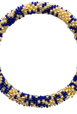 Maison Kizo Maison Kizo, Bracelet Népalais, bleu/or multi