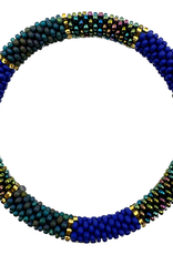 Maison Kizo Maison Kizo, Bracelet Népalais, bleu/émeraude/vert foncé
