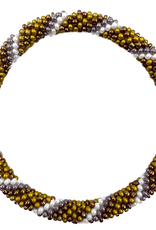 Maison Kizo Maison Kizo, Bracelet Népalais, cuivre/jaune/violet/blanc