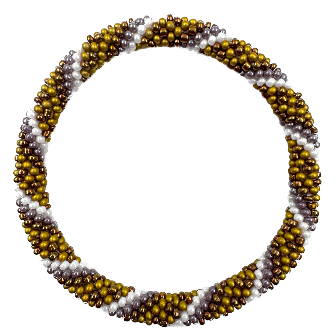 Maison Kizo Maison Kizo, Bracelet Népalais, cuivre/jaune/violet/blanc