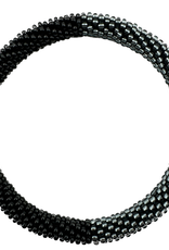 Maison Kizo Maison Kizo, Bracelet Népalais, noir/gris