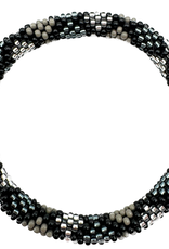 Maison Kizo Maison Kizo, Bracelet Népalais, noir/gris/argent