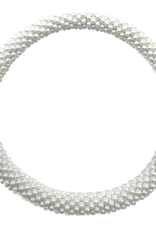 Maison Kizo Maison Kizo, Bracelet Népalais, blanc brilliant