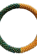 Maison Kizo Maison Kizo, Bracelet Népalais, émeraude/or