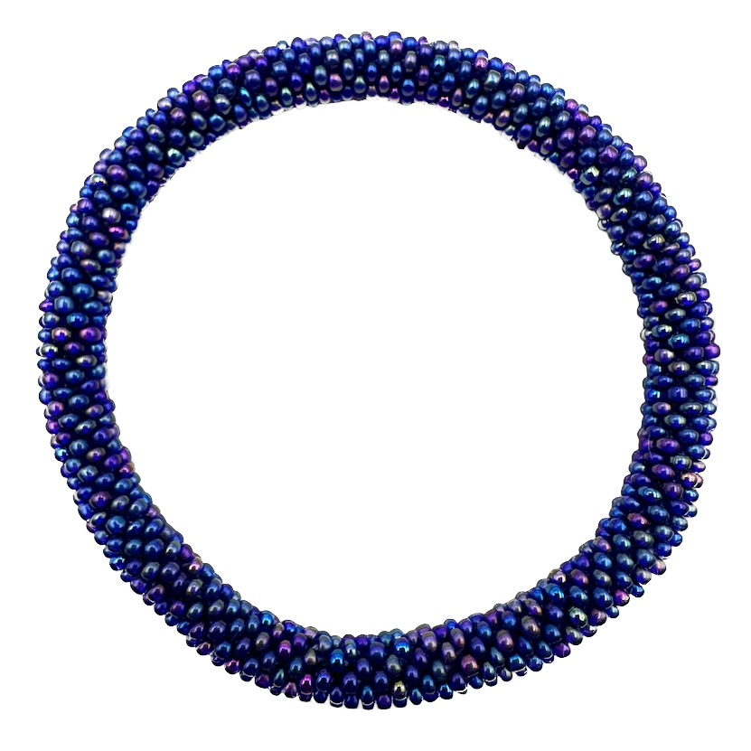 Maison Kizo Maison Kizo, Bracelet Népalais, violet foncé