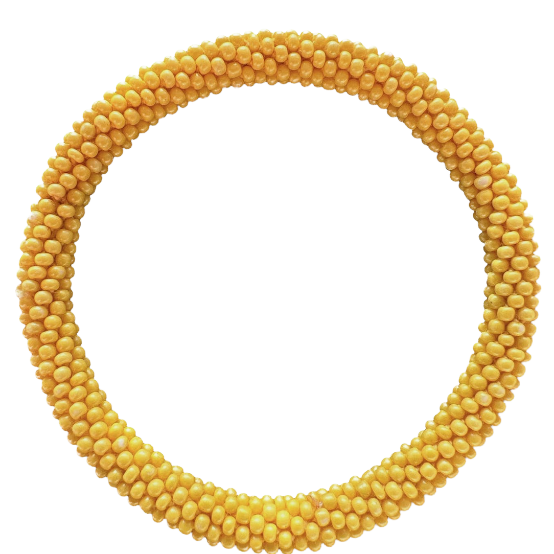 Maison Kizo Maison Kizo, Bracelet Népalais, jaune