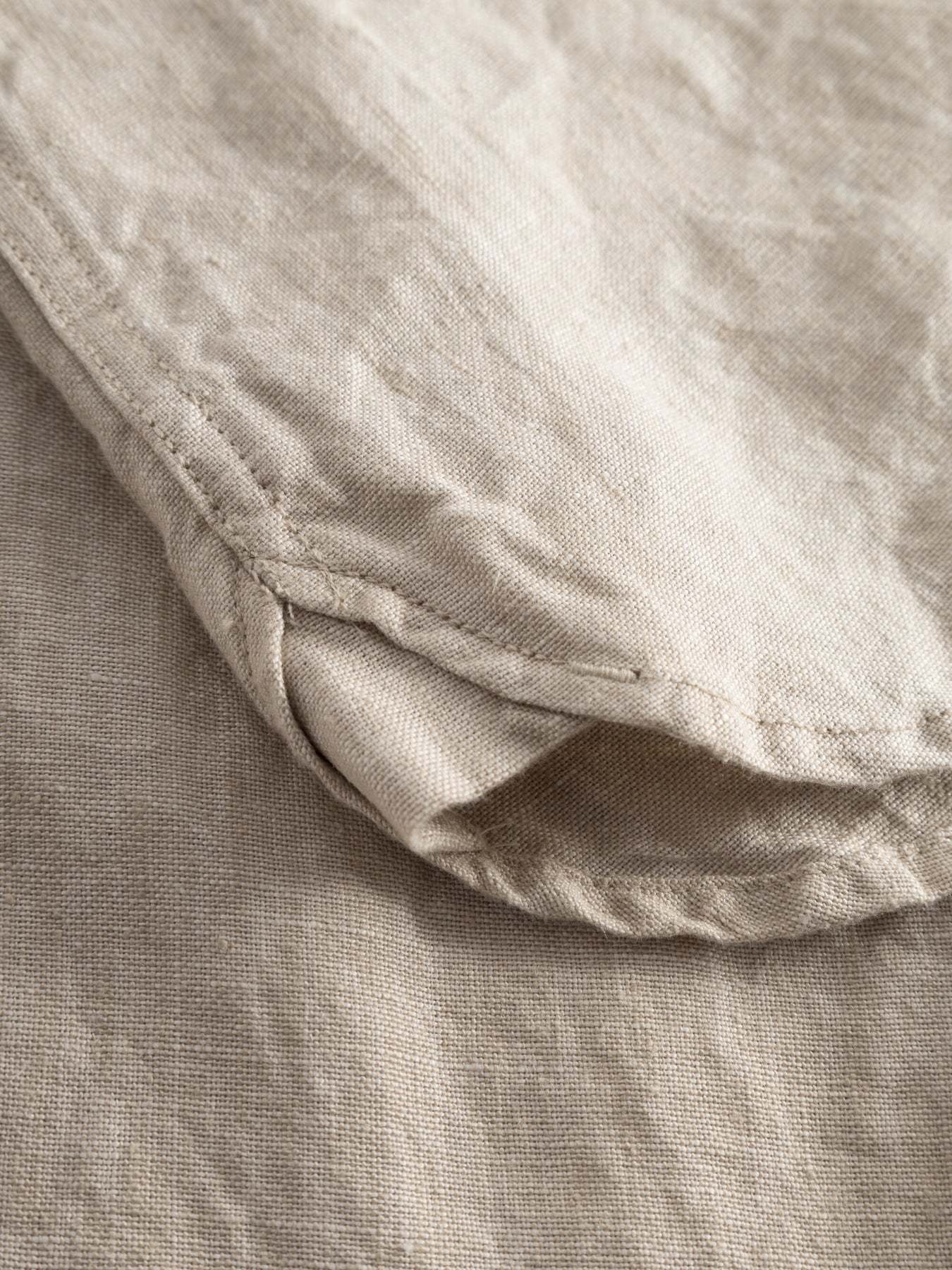 KnowledgeCotton Apparel KnowledgeCotton, Regular Linen Shirt, light feather gray, S