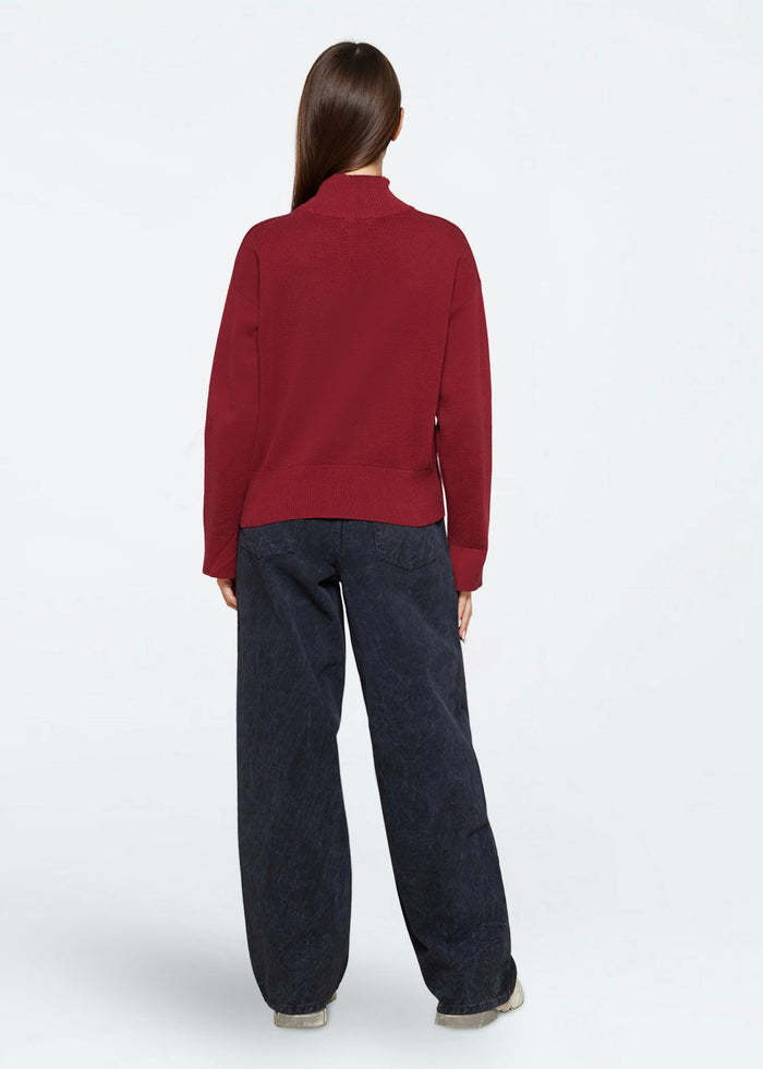 Minimum Minimum, Fionas jumper, merlot, S