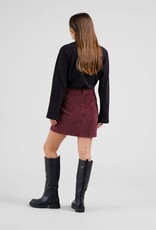Dedicated Dedicated, Majorna Corduroy Skirt, fig red, M