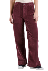 Dedicated Dedicated, Workwear Pants Vara Corduroy, fig red, L