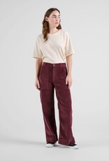 Dedicated Dedicated, Workwear Pants Vara Corduroy, fig red, L
