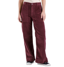 Dedicated Dedicated, Workwear Pants Vara Corduroy, fig red, M