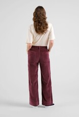 Dedicated Dedicated, Workwear Pants Vara Corduroy, fig red, XS