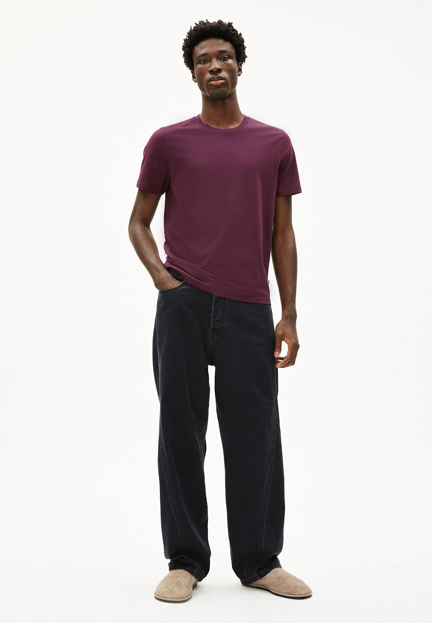 Armedangels Armedangels, Jaames, dark cranberry, XL