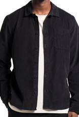 Dedicated Dedicated, Varberg Corduroy Shirt, black, S