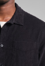 Dedicated Dedicated, Varberg Corduroy Shirt, black, S