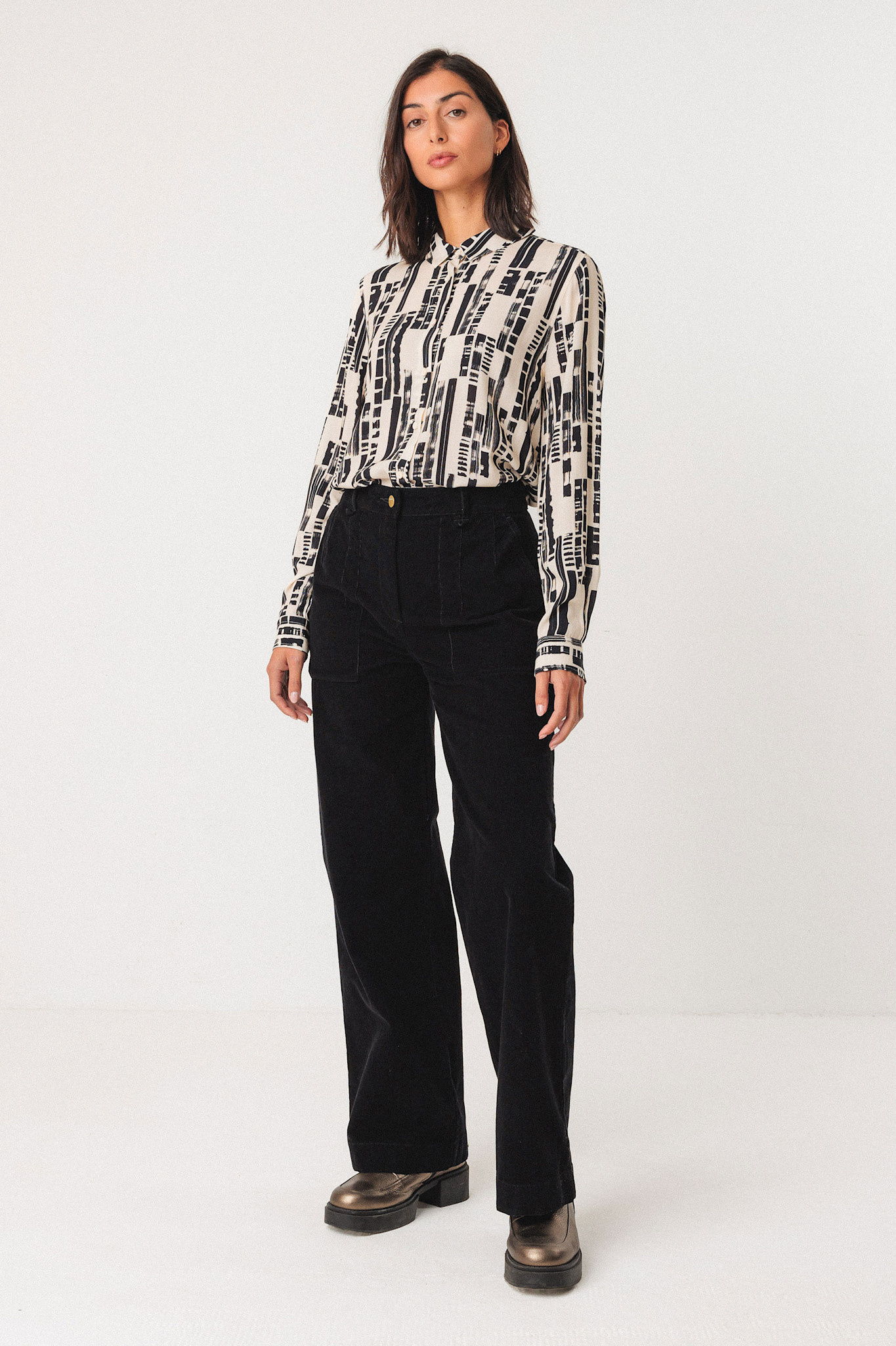 Skunkfunk Skfk, Iarza Trouser, black, L (42)