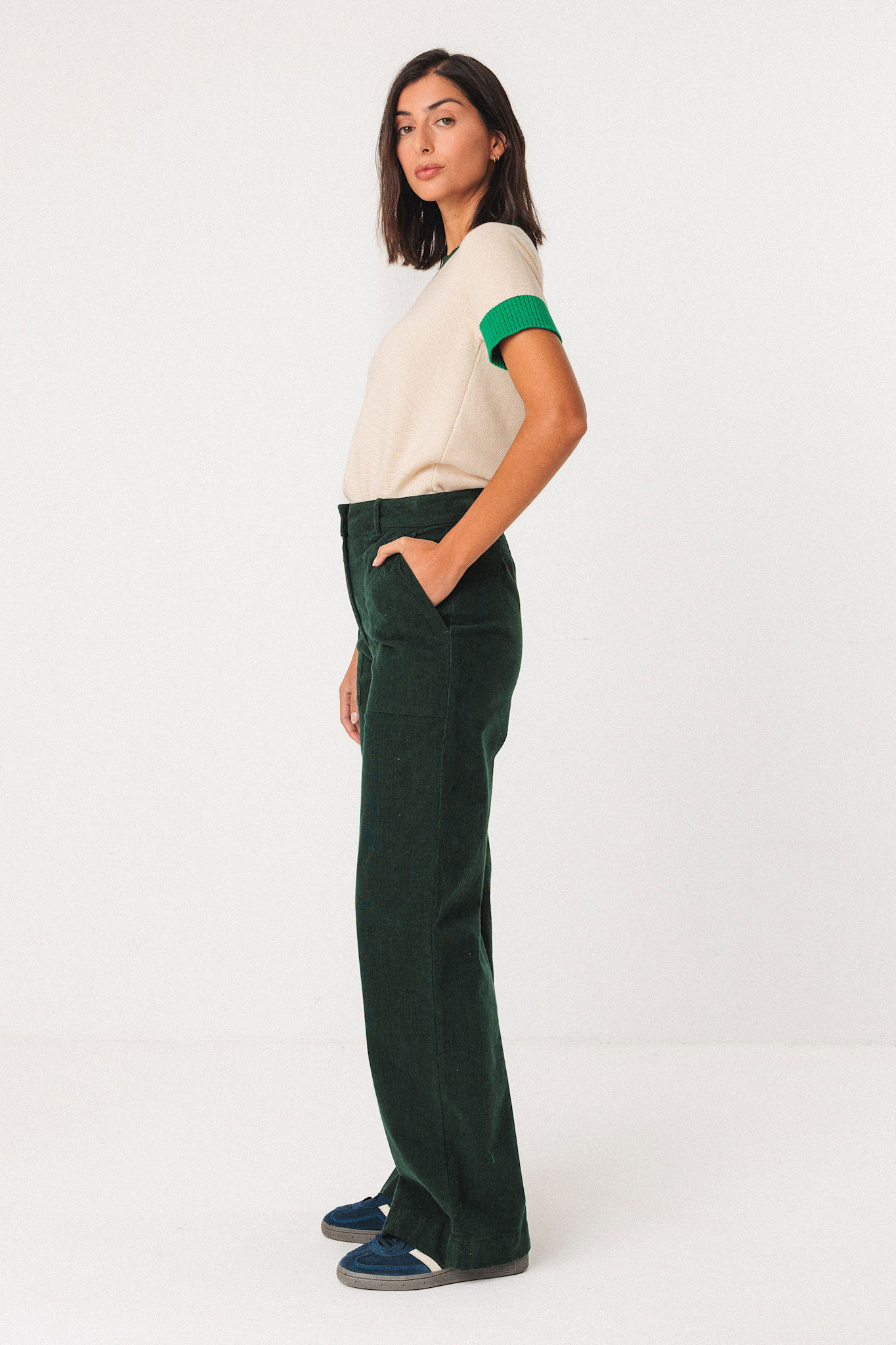 Skunkfunk Skfk, Iarza Trouser, dark green, L(42)