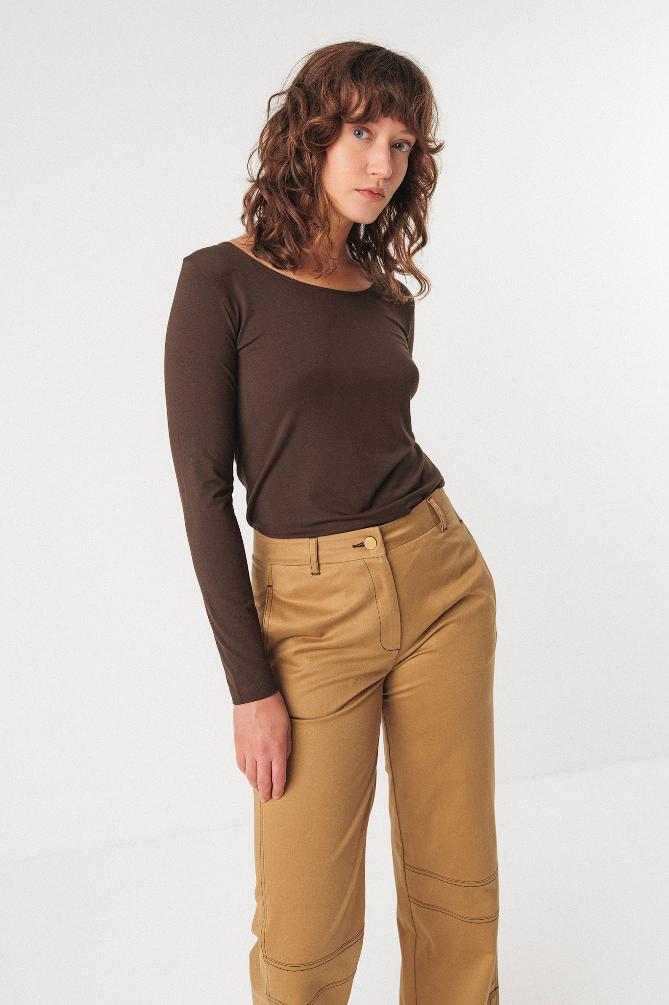 Skunkfunk Skfk, Zur-7 T-Shirt, dark brown, M (40)